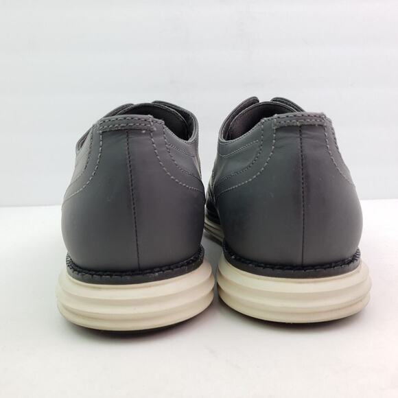 Cole Haan Original Grand Mens Size 10 Gray Leather Wingtip Oxford Shoes C30025 main image 12